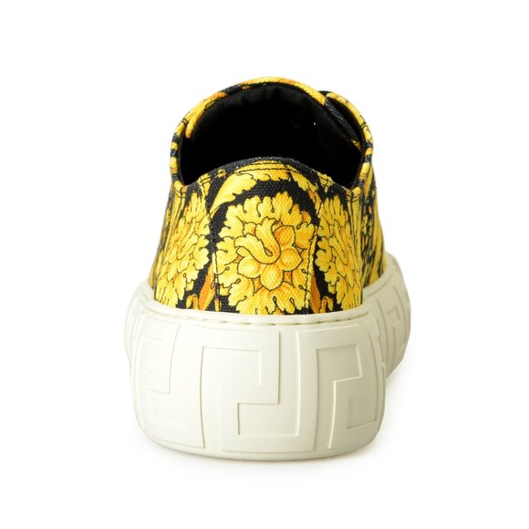 Versace Women's St. Barocco Print Canvas Sneakers Shoes US 7 IT 37 - Picture 3 of 8